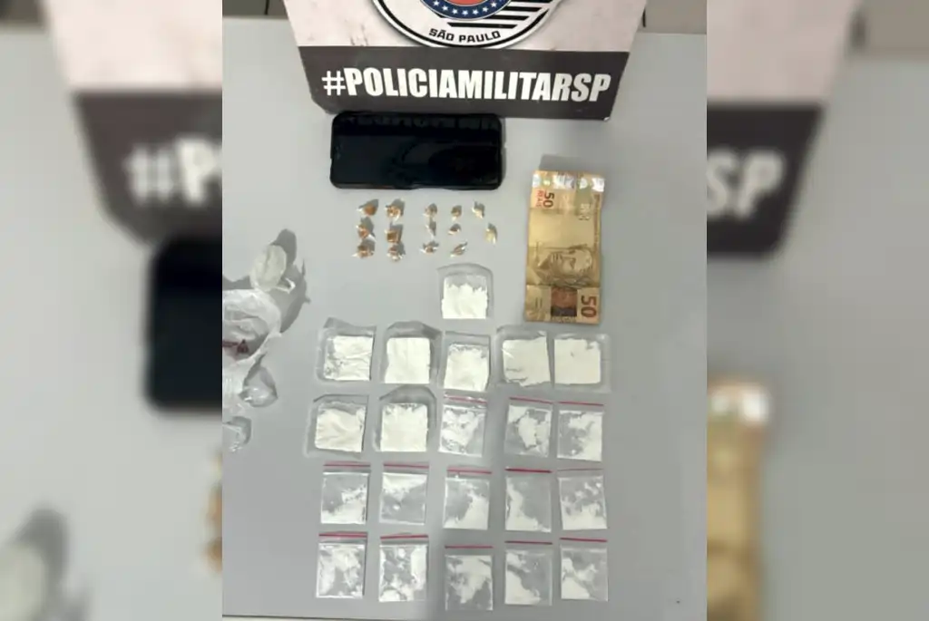 Segunda prisão por tráfico em menos de 24 horas - Foto: Divulgação/Polícia Militar