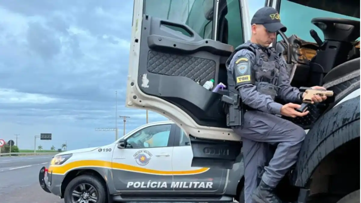 Divulgação/Polícia Militar Rodoviária