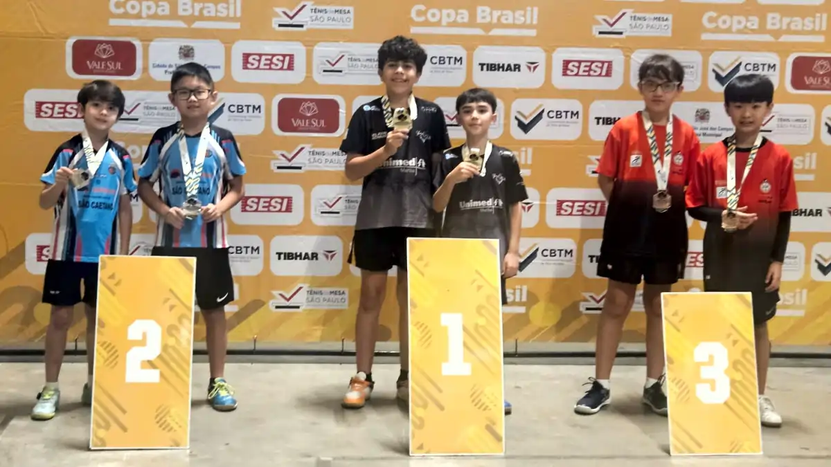 Dupla de Marília conquista ouro na Copa Brasil